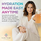 Electrolytes Powder Packets - Sugar Free Hydration Powder Drink Mix Loaded with 6 B Vitamins & Minerals - Energy Drink for Muscle and Mood Support - Passion Fruit Flavor - 30 Servings