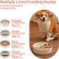 Slow Feeder Dog Bowl for Large Dogs with Non-Slip Base - Adjustable Speed Design, Removable Puzzle Inserts & Dishwasher Safe, Pink