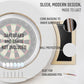 Dart Board Cabinet Set with LED Light; Bristle Dartboard, Built in LED Light, Darts and Chalkboards