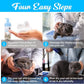 Mooncat Sphynx Cat Waterless Shampoo, Vet Approved No-Rinse Foam for Oily, Sensitive Skin & Wrinkles - Gentle, Hypoallergenic Formula for Hairless Cats, Deep Cleans & Moisturizes