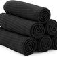 S&T INC. Microfiber Gym Towels, Yoga Towel for Home and Gym Bag, 16 Inch x 27 Inch, 6 Pack