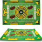NFL Green Bay Packers Dog Snuffle Mat – Interactive Pet Slow Feeder, Football Field Design Food Puzzle Toy for Dogs & Cats, Foraging Activity Mat for Smarter Feeding