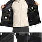 MAGCOMSEN Men's Hooded Windproof Water Resistant Rain Jacket Windbreaker 5 Pockets for Hiking,Fishing,Travel