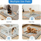 Washable Pee Pads for Dogs 2 Pack, Absorbent Reusable Puppy Pads Waterproof, Leakproof & Non-Slip Whelping Pad, Potty Training Pads for Dogs Playpen Mat 48x48