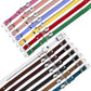 OOPSDOGGY Rolled Leather Cat Collar with Bell, Reflective Kitten Collars with Buckle Include Safety Elastic Strap - Adjustable Small Pet Collars for Boy Girl Cats (Black)
