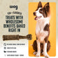 Amazon Brand - Wag Dental Dog Treats to Help Clean Teeth & Freshen Breath - Medium, Unflavored, 36 Count (Pack of 1)