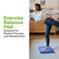 Steady Doggie | Blue Foam Balance Pad - Balance Board for Physical Therapy - Durable Large Textured Cushion Pad for Exercise, Workout, Balancing, Stability Workout, Knee and Ankle Exercise