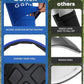 Gonex Soccer Shin Guards for Kids Adult, Youth Boys Girls Shin Guards Slip in Soccer Shin Pad Sleeves Canilleras for Football Games, EVA Cushion Protection Reduce Shocks & Injuries