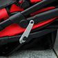 PawHut 3 Wheels Pet Stroller for Small and Medium Dogs, Foldable Cat Stroller Jogger with Adjustable Canopy, Safety Tether, Cushion, Storage Basket, Red
