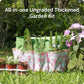 Garden Tool Set,10 Piece Garden Kit,Heavy Duty Stainless Steel Gardening Hand Tools with Durable Storage Tote,Rust-Proof Garden Tools,Gardening Gifts for Women Men Pink Floral Pattern Design