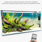 NICREW RGB+W 24/7 LED Aquarium Light with Controller, Full Spectrum Fish Tank Light for Planted Freshwater Tanks, Planted Aquarium Light with Extendable Brackets to 36-48 Inches, 33 Watts