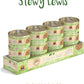 Weruva Classic Cat Stews!, Stewy Lewis with Lamb, Chicken & Salmon in Gravy, 2.8oz Can (Pack of 12)