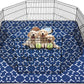 LOOBANI Washable Pee Pads for Dogs: 65"x 48" Extra Large Reusable Puppy Pads,1 Pack Absorbent Whelping Pad Leakproof Dog Playpen Mat, Waterproof Non-Slip Dog Training Pads for Floor, Crate, Potty