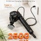 Massage Gun with Heat and Red Light Therapy,Deep Tissue Percussion Back Massager for Muscle/Neck/Body Pain Relief with Long Extension Retractable Handle,32-Speeds,Foldable,5 Adjustable
