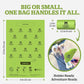 Pogi's Compostable Poop Bags – Leak-Proof, Extra-Large, Made with Plants – 9 Rolls (135 Bags)