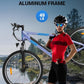 Electric Bike for Adults,36V Built-in Invisible Removable Battery,350W Brushless Motor(Peak 450W) Electric Mountain Bike,26" Tires&Front Fork Suspension,UL Certified 7-Speed