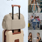 Gym Bag for Women, Travel Duffle Bags with Wet Pocket, Lightweight Carry on Bag Overnight Weekender Duffel Bag, Water Resistant (Khaki Ash)