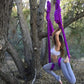 F.Life Aerial Silk Yoga Hammock & Swing for yoga Inversion,Strength training,starter hardware kit