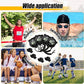 72 Pcs Digital Stopwatch Timer Plastic Whistle Bulk for Sports Coaches Referee Waterproof Watch Timer Whistle with Lanyard Multi Function Electronic Fitness Date Alarm (Black)