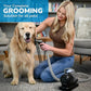 Original Pet Grooming Vacuum Kit - Cat & Dog Grooming Kit for Easy Pet Care at Home, Quiet & Safe Dog Hair Remover Machine with Brush, Clipper, Shedding & Cleaner Tools & 1L Canister