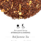TWG Tea | Red Jasmine Tea | Rooibos Tea | Jasmine Flower | 15 Hand Sewn Cotton Teabags | Gift Set