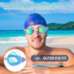 Nearsighted Swim Goggles, Shortsighted Optical Swimming Goggles No Leaking Anti Fog UV Protection for Adult Men Women