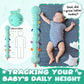 Baby Toys 0 to 12 Months, Musical Stuffed Animal Activity Soft Toy with Multi-Sensory Crinkle, Rattle and Textures, Infant Tummy Time Toys for Newborn Boys Girls, Caterpillar, Blue