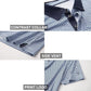 Men's Golf Polo Shirts Short Sleeve Striped Performance Moisture Wicking Dry Fit Golf Shirts for Men