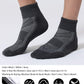 CelerSport 6 Pack Men's Ankle Socks with Cushion, Sport Athletic Running Socks