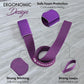 Stretching Strap for Cheer – Flexibility Stunt Strap for Cheerleaders – Durable Cheer Stretching Bands for Improved Flexibility, Range of Motion – Essential Cheer Accessories