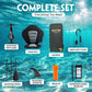 PORTAL SUP Inflatable Paddle Board for Adults 10'6'' Stand Up Paddleboard,Non-Slip Deck Blow up Paddle Boards with Adjustable Paddle, Carry Bag, and Repair Kit