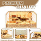 Prolee Hamster Cage Chewproof, Large Hamster Cages and Habitats 32 Inch Guinea Pig Cages Openable Top with Acrylic Sheets Solid Built, 32"