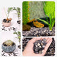 Black Tourmaline Crystal Chips Tumbled Stone 1 lb 600+Pcs Polished Crystal Aquarium Gravel Rocks for Fish Tank, Gardening,Flower Pots,Vase Fillers,Indoor Water Fountains,Landscaping