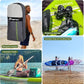 FBSPORT 11' Premium Stand Up Paddle Board, Yoga Board with Durable SUP Accessories & Carry Bag | Wide Stance, Surf Control, Non-Slip Deck, Leash, Paddle and Pump for Youth & Adult