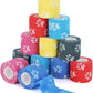 Vet Wrap Self Adhering Bandage Wrap Cohesive Bandage Multi-Function Wrap Tape for Dogs Cats Horses Birds Animals Non-Woven Strong Sports Tape for Wrist Healing Ankle Sprain & Swelling 12 Rolls