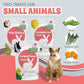 Snout and Shell Small Animal Treats – Pea Flakes, Dandelion Leaf (1oz), Marigold Flowers (0.5oz) – Natural Foraging Snacks for Rabbits, Guinea Pigs, Chinchillas, Hamsters & More