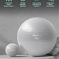 Yoga Ball for Exercise, Pilates Set, 4 Sizes Fitness Ball for Workout, Birthing, Pregnancy, Physical Therapy- Pump Included