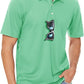 MAGCOMSEN Men's Polo Shirts 3 Buttons Casual Work T Shirts Quick Dry Short Sleeve Golf Shirt Pique Jersey Outdoor Performance