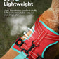MIDOG No-Pull Dog Harness | Adjustable & Reflective Pet Harness Leash Set for Small Medium Large Dogs Walking, Training| No Choke, Front Clip, Soft Padded Vest with Easy Control Handle - Red, M