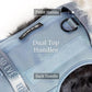 2025 New Edition, Fei & Eve MagEase Dog Harness - 3-Second Magnetic Buckles | 3-Point No-Pull Control | Heavy-Duty 900D Nylon | Dual Safety Handles | Breathable Mesh | Adjustable Fit |Small, Blue