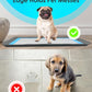 TidyFriend Puppy Pad Holder Tray Fits for 11.5” x 17” Wee Wee Pee Pads - Stable Grip, Raised Edges, Quick-Wipe Silicone Surface Dog Potty Tray Holder for Indoor Flooring Protection (Grey)