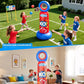 Inflatable Punching Bag for Kids, 2-in-1 Freestanding Boxing Bag with Football Toss Game, 68.8'' Heavy Duty Karate Taekwondo Toy for Boys Girls Ages 3-12, Birthday Ideas