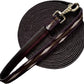 Premium Horse Training Lunge Line with Alloy Trigger Buckle for Accurate Equestrian Training of 26 Foot (8 Meters)
