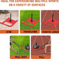 Weight Sled for Training - Heavy Duty Football Sled for Lineman, Sled Pull Workouts, Speed & Strength Training, Football Blocking Sled, Running Sled for Athletes, Weighted Sled for Outdoor & Indoor Workouts