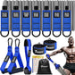 Heavy Resistance Bands for Working Out, 350lbs/450lbs Exercise Bands with Handles, Workout Bands Set for Men, Fitness Weight Bands for Muscle Strength Training, Stretching, Slim, Home Gym Equipment