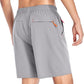 Men's Gym Shorts Sports Quick Dry Workout Running or Casual Training Short with Zipper Pockets