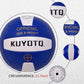 KUYOTQ Official Size 5 in&Outdoor Beach Volleyball,3MM Thickened Surface Soft Leather Youth Womens Mens Volleyball for Game Gym Training(Deflated)