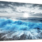 Lapremoly Large Canvas Wall Decor For Office Framed Wall Art For Living Room Blue Beach Painting Ocean Sea Waves Wall Pictures Bedroom Home Decorations Prints Posters Mural Artwork Ready to hang