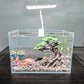 Novelsite Fish Tank Decoration- Cliff Bonsai Trees with Faux Moss- Aquarium Decoration Aqua scaping- Made of Sandstone-Goldfish Betta Fish Tank Decor