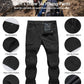 Men's Snow Ski Hiking Pants Winter Fleece Lined Softshell Outdoor Waterproof Insulated Cargo Work Pants